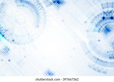 Abstract background. Futuristic technology style. Structure pattern technology backdrop. Vector