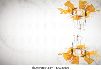 Abstract background. Futuristic technology style. Structure pattern technology backdrop. Vector