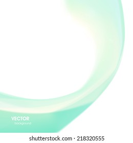 Abstrakter Hintergrund, futuristisches Wavy Design. Vektorgrafik. EPS10