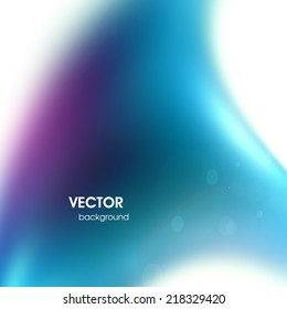 Abstrakter Hintergrund, futuristisches Wavy Design. Vektorgrafik. EPS10