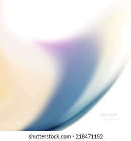 Abstrakter Hintergrund, futuristisches Wavy Design. Vektorgrafik. EPS10
