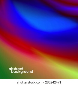 Abstract background, futuristic wavy shapes . Vector illustration. Eps 10