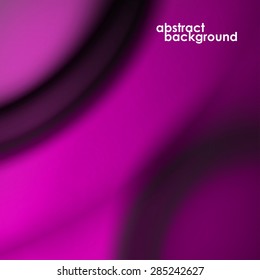Abstract background, futuristic wavy shapes . Vector illustration. Eps 10