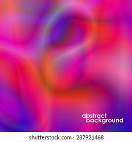 Abstract background, futuristic wavy shapes . Vector illustration. Eps 10