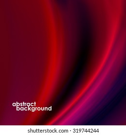 Abstract background, futuristic wavy shapes . Vector illustration. Eps 10