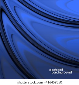 Abstract background, futuristic wavy shapes . Vector illustration. Eps 10