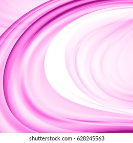 Abstract background, futuristic wavy shapes, vector illustration eps 10