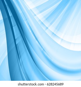 Abstract background, futuristic wavy shapes, vector illustration eps 10