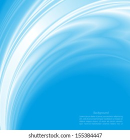 Abstract background futuristic wavy vector.