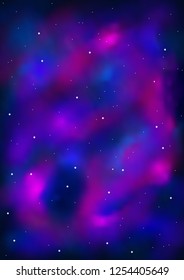 Abstract background is galaxy concept. Vector. 