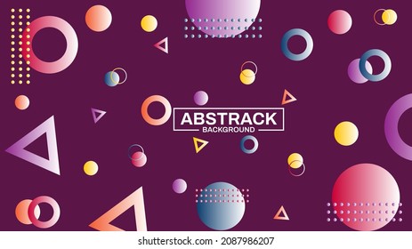 Abstrakter Hintergrund geomatrische Form violette Farbe Vektorgrafik-Datei