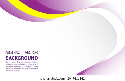 Abstract background geometic gradation liquid gradation white and purple gradation with a simple and elegant style for posters, banners, and other vector design eps 10