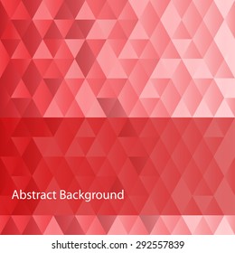 Abstract background. Geometric backdrop. Polygonal pattern. Triangular texture. EPS 10.
