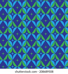 abstract background geometric blue and green pattern. Vector art