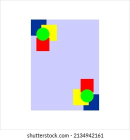 abstract background geometric box fullcolor