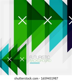 Fondo abstracto, información de papel multicolor geométrico empresarial - marcos triangulares para texto, iconos o gráficos en fondo claro con espacio de copia. Ilustración De Vector Para Papel De Fondo De Pantalla, Banner