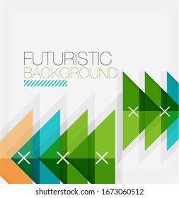 Fondo abstracto, información de papel multicolor geométrico empresarial - marcos triangulares para texto, iconos o gráficos en fondo claro con espacio de copia. Ilustración De Vector Para Papel De Fondo De Pantalla, Banner