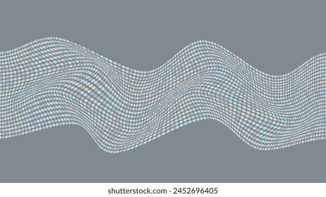 ABSTRACT BACKGROUND WITH GEOMETRIC CIRCLE WAVE PASTEL FLAT COLOR VECTOR DESIGN TEMPLATE FOR WALLPAPER, COVER DESIGN, HOMEPAGE DESIGN