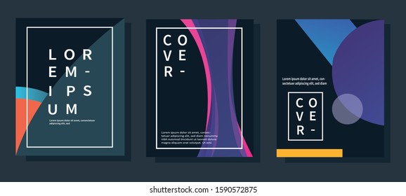 Abstract background with geometric color for poster,banner, template, cover,or etc.