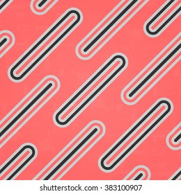 abstract background with geometric, colorful ellipse ornament. vector seamless pattern design. decorative, textured wallpaper. fashion print template
