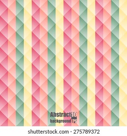 Abstract  background with geometric colorful pattern. Eps10 Vector illustration