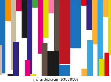Abstract Background Geometric Colorfull Design