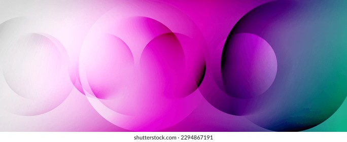 Abstract background - geometric composition created with lights and shadows. Technology or business digital template