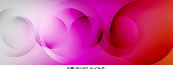 Abstract background - geometric composition created with lights and shadows. Technology or business digital template