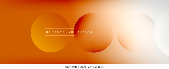 Abstract background - geometric composition created with lights and shadows. Technology or business digital template