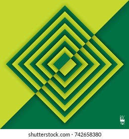 Abstract background with geometric contrasting elements. Eps10 Vector illustration