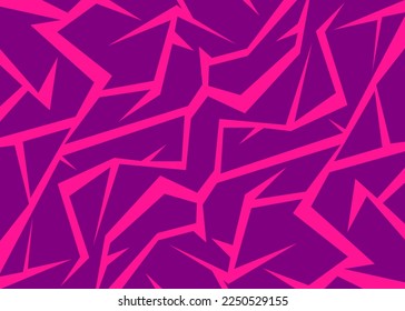 Fondo abstracto con patrón de línea de grieta geométrica