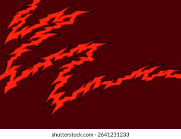 Abstract background with geometric crack line pattern and with some copy space area