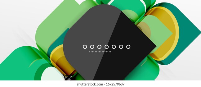 Abstrakter Hintergrund - geometrische Schnittpapiermuster, Blume oder quadratische Formgebung. Vektorillustration-Illustration für Bildschirmhintergrund, Banner, Hintergrund, Karte, Buchillustration, Landungsseite