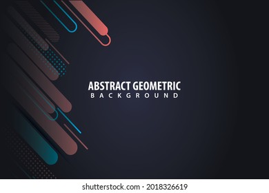 Resumen Fondo Geométrico Color oscuro moderno