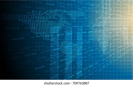 abstract background geometric design innovation concept.Vector Illustration