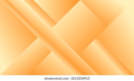 ABSTRACT BACKGROUND WITH GEOMETRIC DIAGONAL SHAPES GRADIENT ORANGE COLORFUL DESIGN VECTOR TEMPLATE FOR WALLPAPER, COVER DESIGN