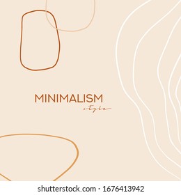 Abstract background geometric doodle Abstract line elements pastel colors. Hand drawn various shapes and doodle objects. Contemporary modern trendy Vector illustrations. Minimalistic style
