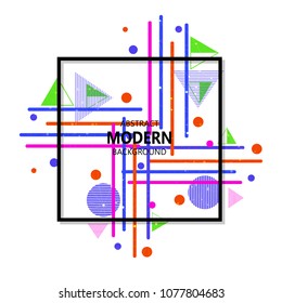 Abstract background Geometric element.