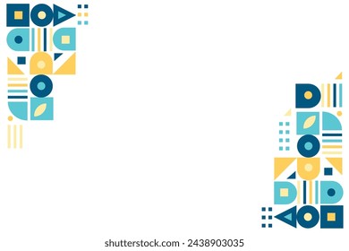 Abstract Background with geometric element perfect for social media, banner design