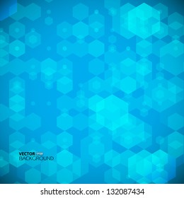 Abstract background with geometric elements