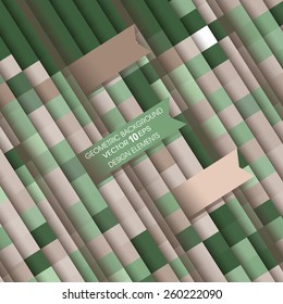 Abstract background with geometric elements