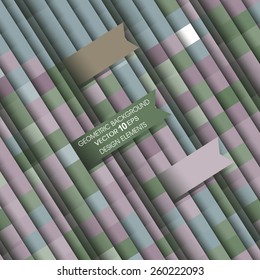 Abstract background with geometric elements