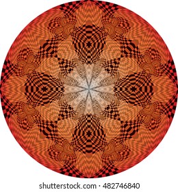 Abstract background with geometric elements