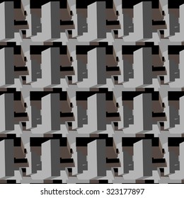 
Abstract background of geometric elements 3 D.