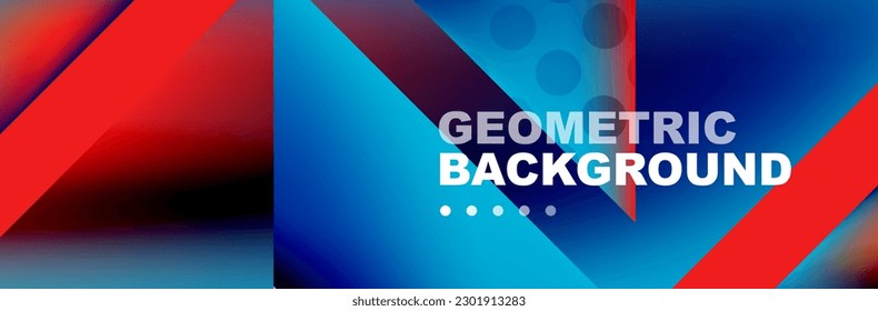 Abstract background with geometric elements. Creative trendy design. Vector Illustrations For Wallpaper, Banner, Background, Card, Book Illustration, landing page