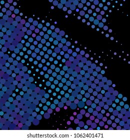 Abstract background with geometric elements. Horizontal banner, texture, flyer, layout, postcard. Vector clip art