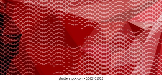 Abstract background with geometric elements. Horizontal banner, texture, flyer, layout, postcard. Vector clip art