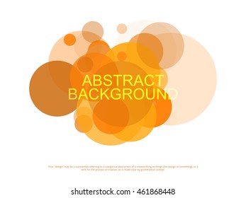 Abstract background with geometric elements. Poster colorful. Vector illustration