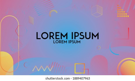  Abstract background with geometric elements .Abstract template perfect for prints, flyers,banners, presentations, covers and more