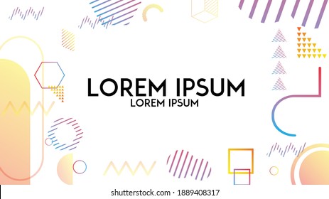  Abstract background with geometric elements .Abstract template perfect for prints, flyers,banners, presentations, covers and more